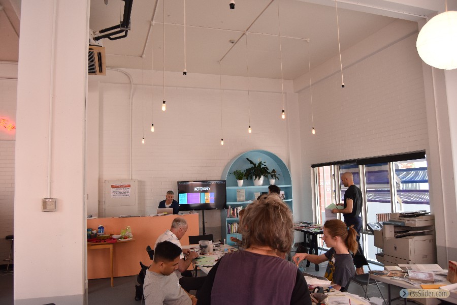 xenoblood Xenzine workshop at ace open with sister gallery