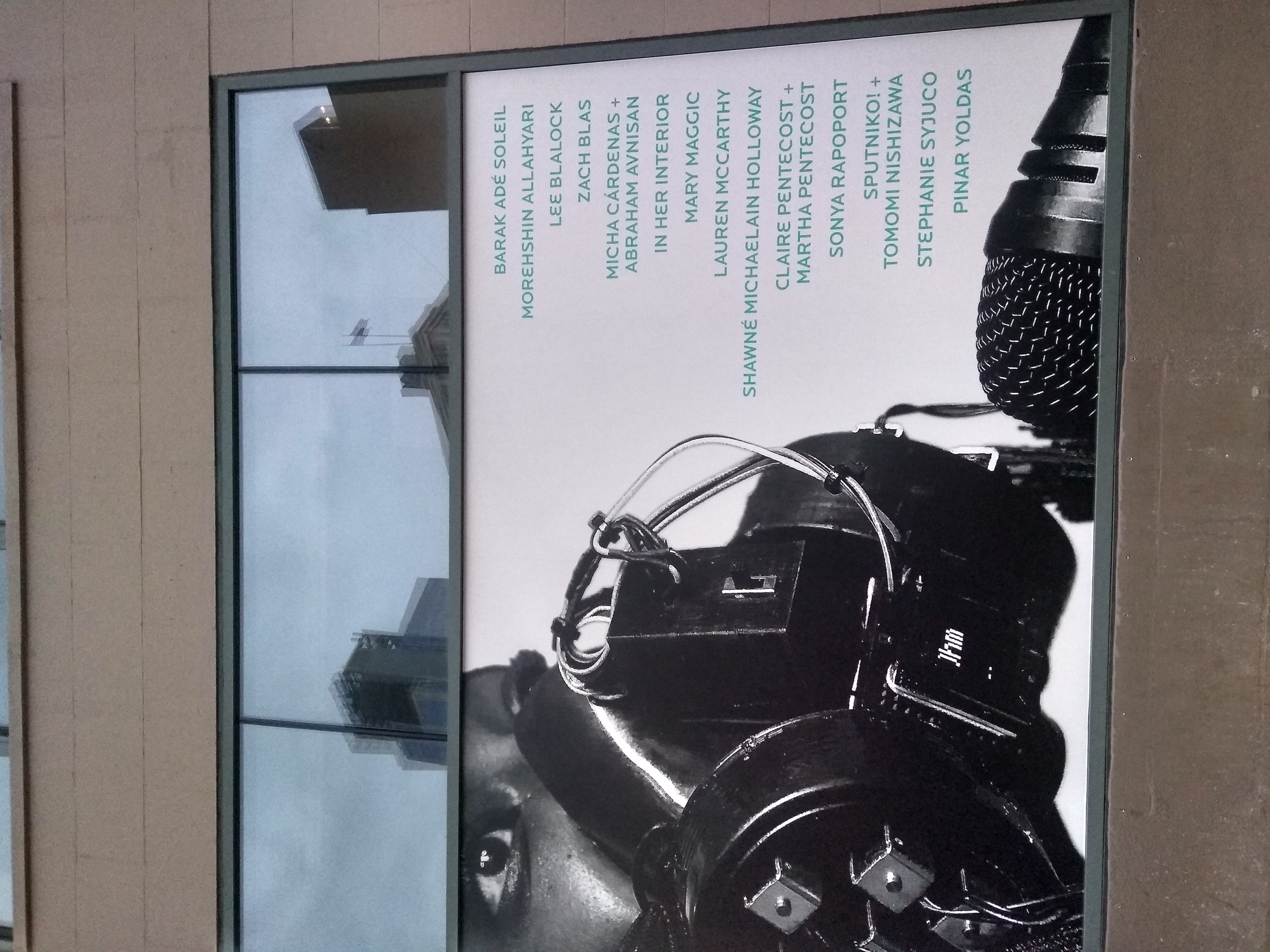 Refresh Art Tech poster — 205 Hudson Gallery, 2019