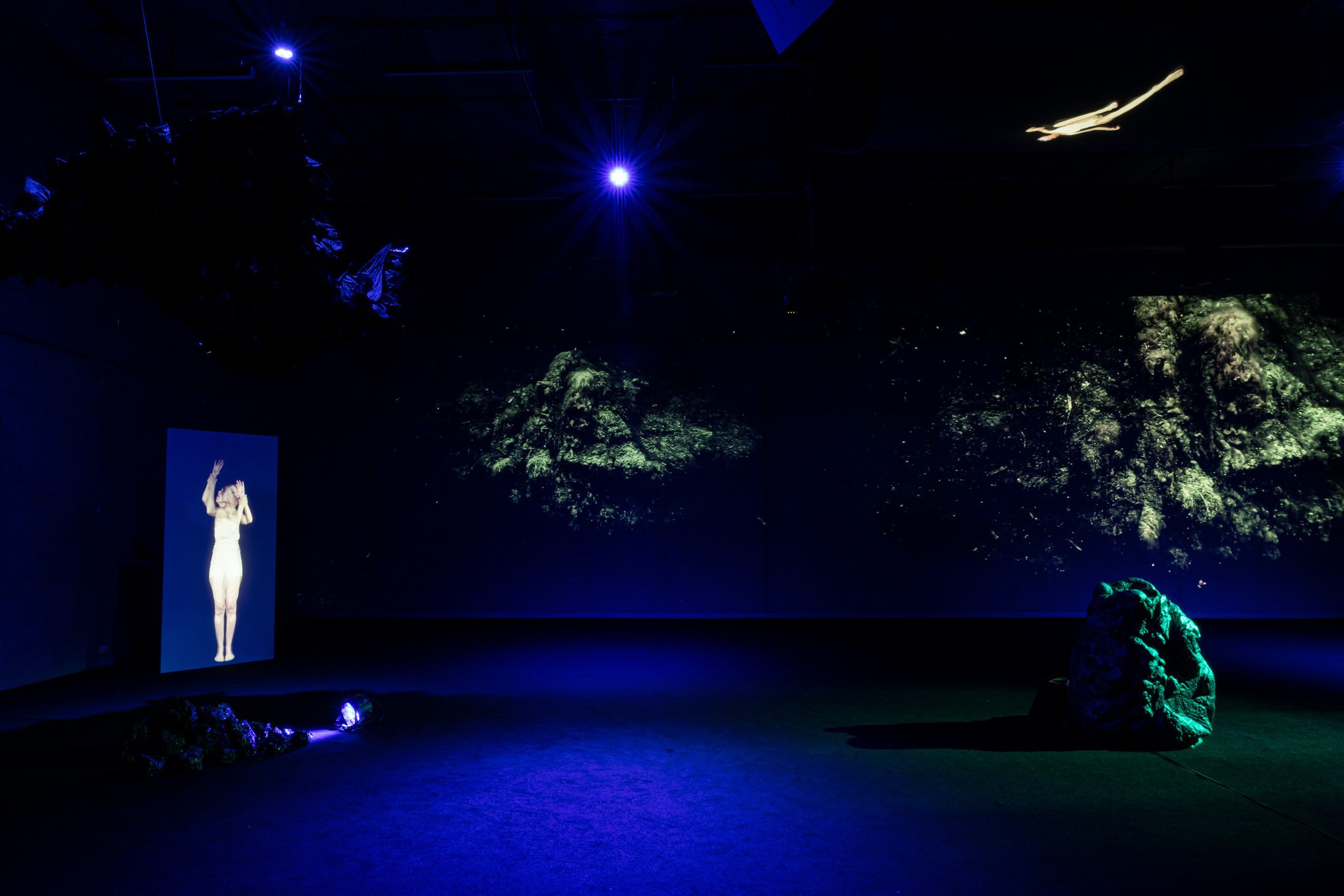 Rupture: all the stars unshining — installation view at Liveworks, Carriageworks, 2022