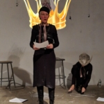 virginia barratt, this platform life, performance with francesca da rimini, hunter college, new york, 2019