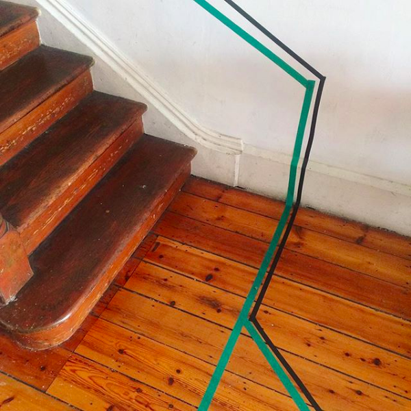 Floor details, III+P, Performance, Virginia Barratt and Francesca da Rimini, Format Systems Inc, Adelaide. October 2017